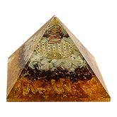 4 inches Orgone Pyramid for Wealth Prosperity Attract Money and Success